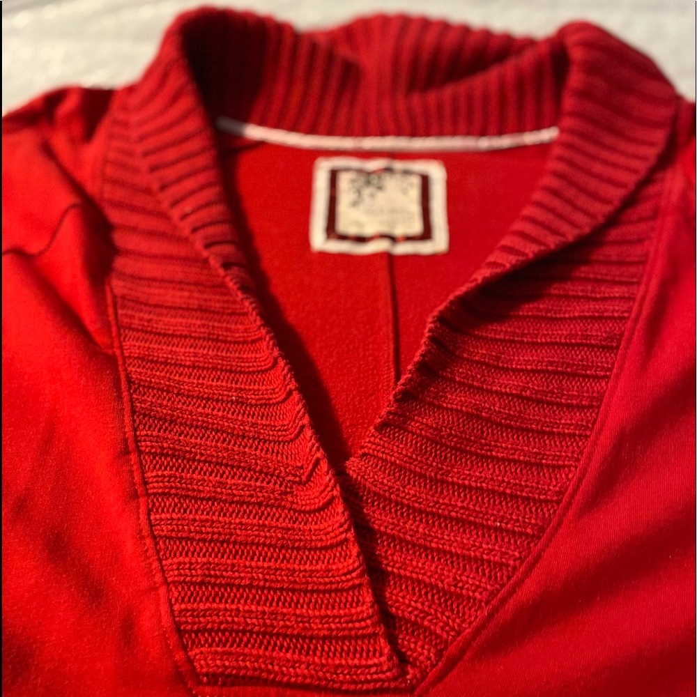 Old Navy Red V neck Sweater